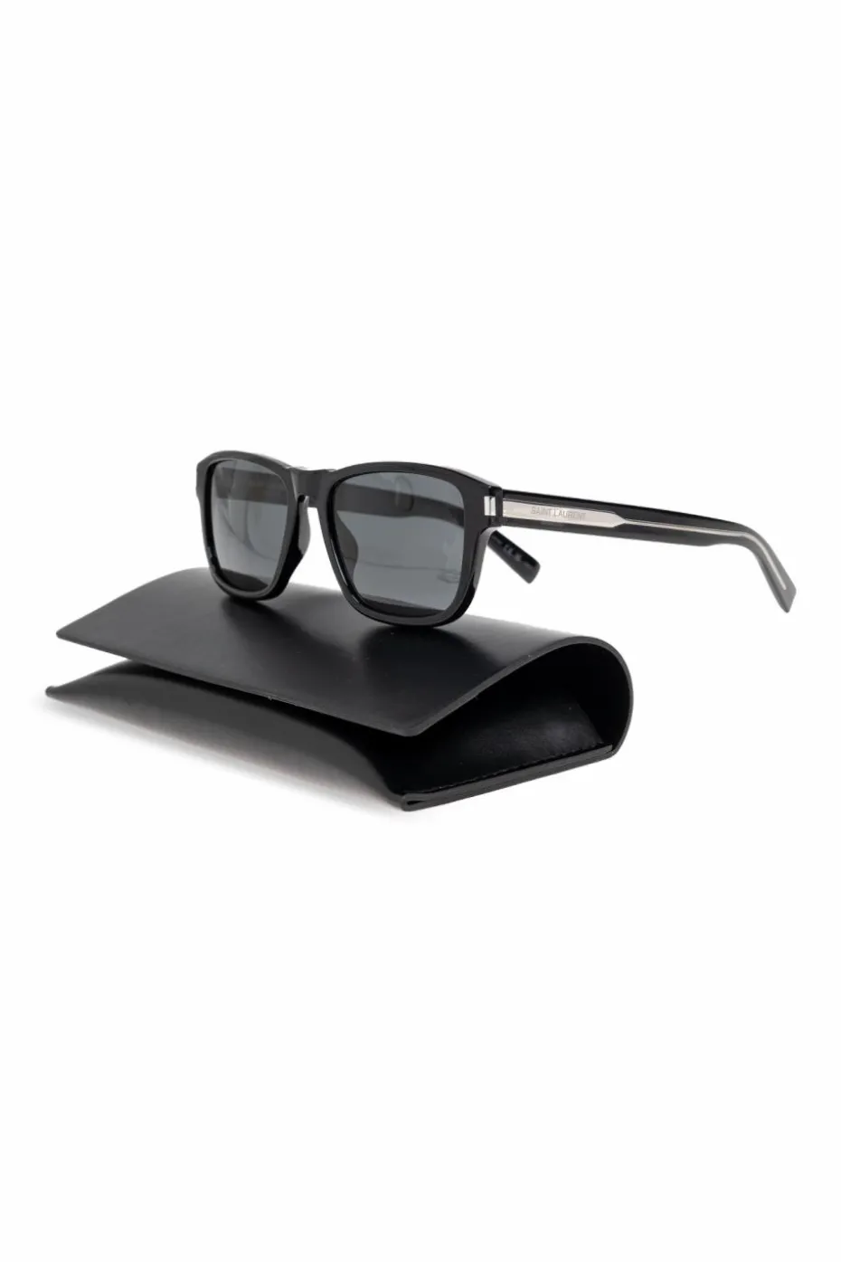 Saint Laurent CZARNY Okulary przeciwsłoneczne `SL 710`