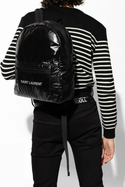 Saint Laurent CZARNY Plecak ‘Nuxx’