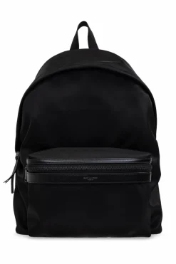 Saint Laurent CZARNY Plecak ‘City’