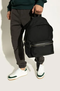 Saint Laurent CZARNY Plecak `City`