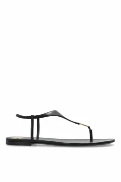 Saint Laurent CZARNY Sandały `Cassandra`