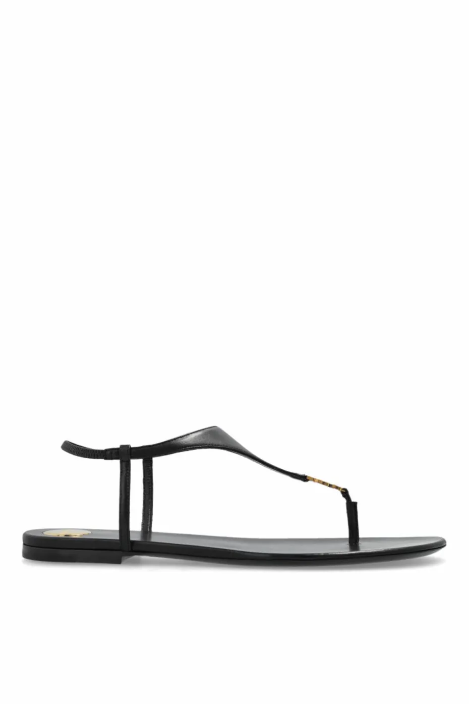 Saint Laurent CZARNY Sandały `Cassandra`