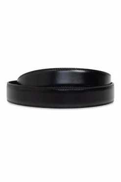 Saint Laurent CZARNY Skórzany pasek