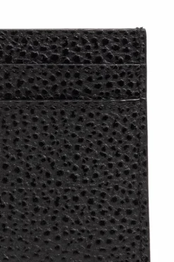 Saint Laurent CZARNY Skórzane etui na karty