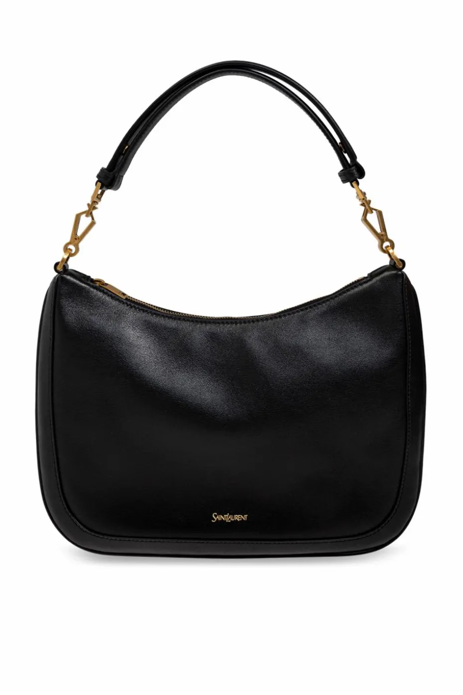 Saint Laurent CZARNY Skórzana torba na ramię