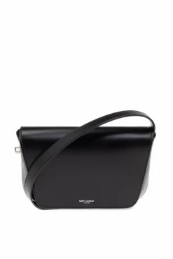 Saint Laurent CZARNY Skórzana torba na ramię