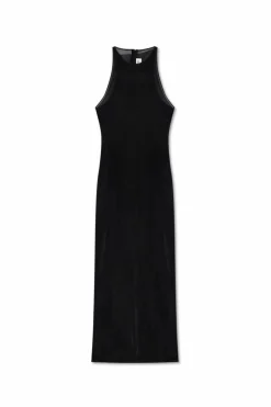 Saint Laurent CZARNY Sukienka bez rękawów