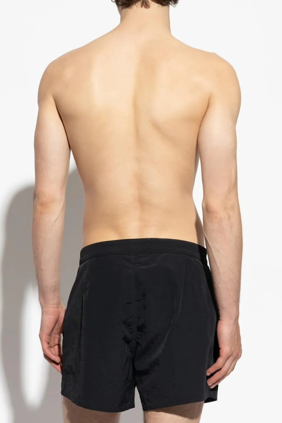 Saint Laurent CZARNY Szorty kąpielowe