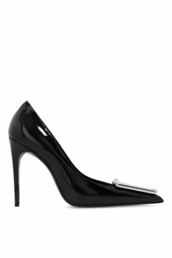 Saint Laurent CZARNY Szpilki ‘Avenue’