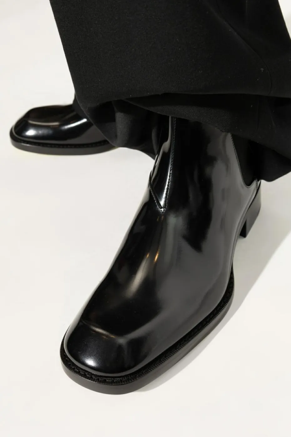 Saint Laurent CZARNY Sztyblety `Vadim`