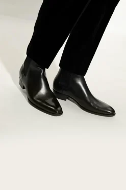 Saint Laurent CZARNY Sztyblety ‘Wyatt’