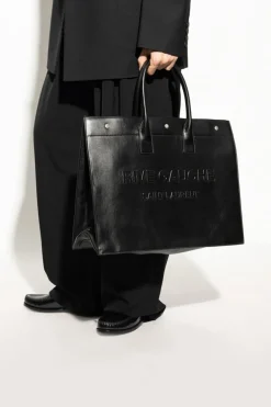 Saint Laurent CZARNY Torba ‘Noe’ typu ‘shopper’