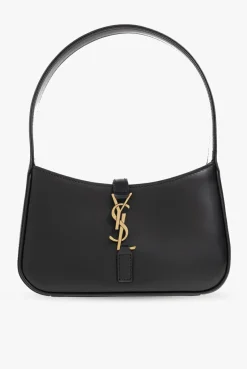 Saint Laurent CZARNY Torba do ręki ‘Le 5 A 7 Mini’ typu ‘hobo’