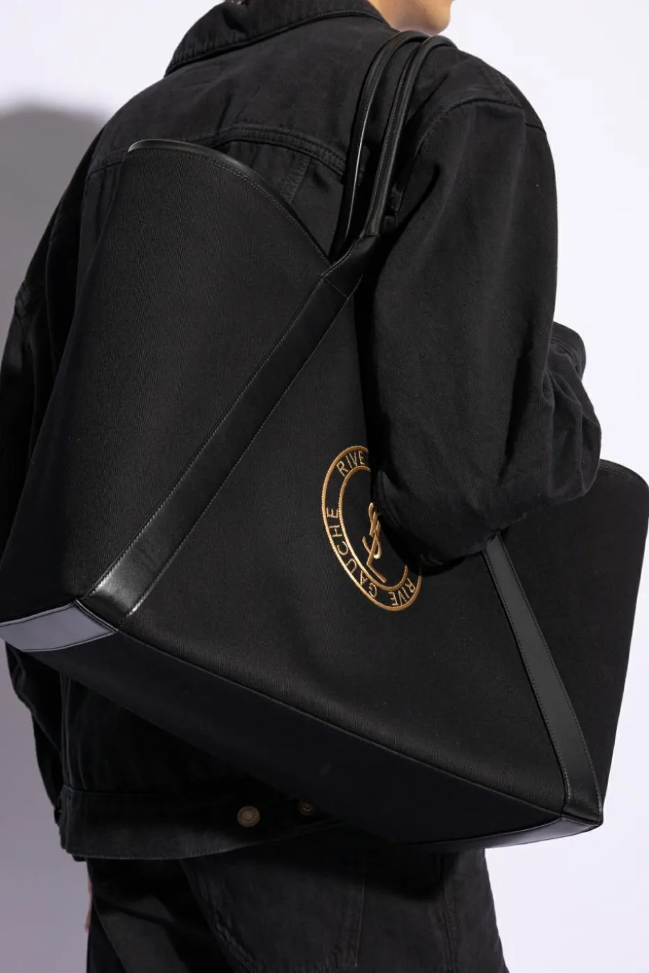 Saint Laurent CZARNY Torba typu ‘shopper’