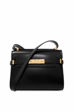 Saint Laurent CZARNY Torba na ramię ‘Manhattan Mini’