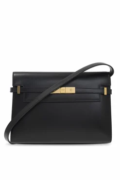 Saint Laurent CZARNY Torba na ramię ‘Manhattan’