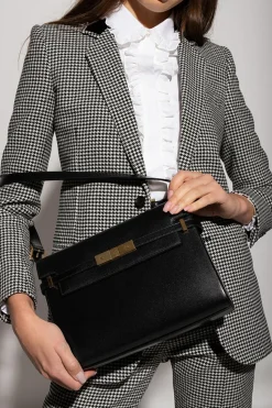 Saint Laurent CZARNY Torba na ramię ‘Manhattan’