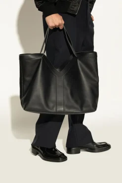 Saint Laurent CZARNY Torba ‘Y Large’ typu ‘shopper’