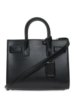 Saint Laurent CZARNY Torba na ramię ‘Sac de Jour’