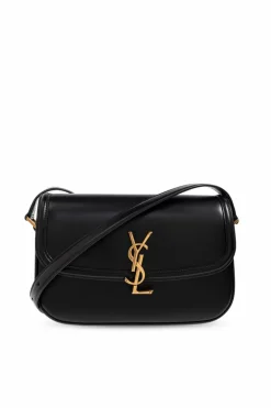Saint Laurent CZARNY Torba ‘Solferino Medium’