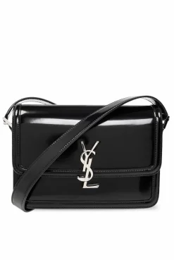Saint Laurent CZARNY Torba na ramię ‘Solferino Medium’