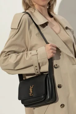 Saint Laurent CZARNY Torba na ramię `Niki`