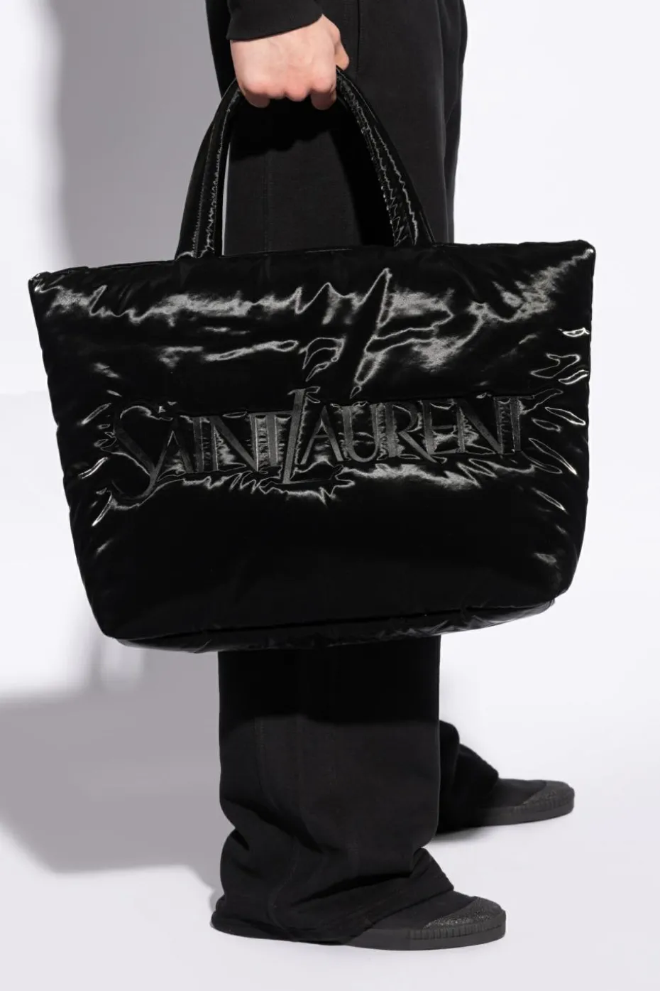 Saint Laurent CZARNY Torba typu ‘shopper’