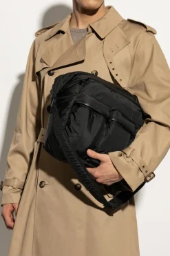 Saint Laurent CZARNY Torba na ramię z logo
