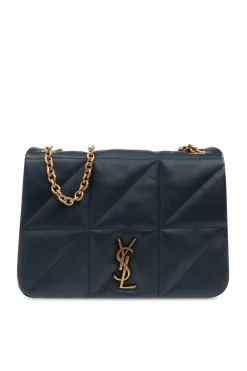 Saint Laurent GRANATOWY Torba na ramię `Jamie 4.3 Medium`