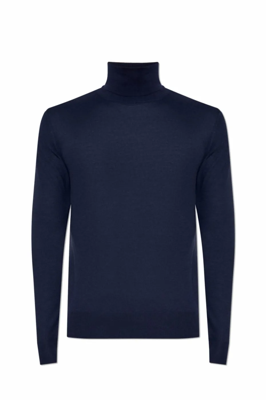 Saint Laurent GRANATOWY Wełniany golf
