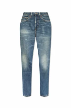 Saint Laurent NIEBIESKI Jeansy typu ‘slim’