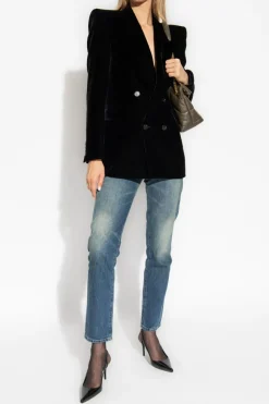 Saint Laurent NIEBIESKI Jeansy typu ‘slim’