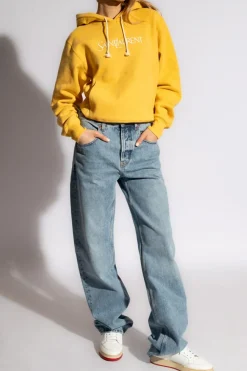 Saint Laurent NIEBIESKI Jeansy z prostymi nogawkami