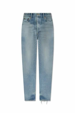 Saint Laurent NIEBIESKI Jeansy ze zwężanymi nogawkami