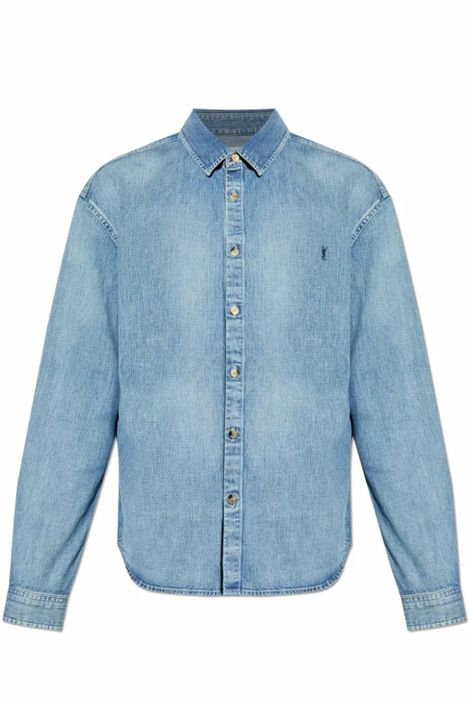 Saint Laurent NIEBIESKI Jeansowa koszula