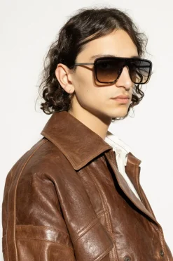 Saint Laurent SREBRNY Okulary przeciwsłoneczne `SL 364 MASK`