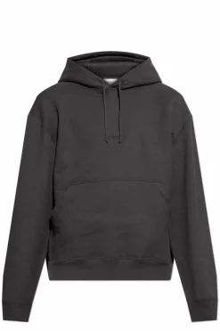 Saint Laurent SZARY Bluza z wyszytym logo