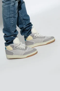Saint Laurent SZARY Buty sportowe za kostkę ‘SL/80’