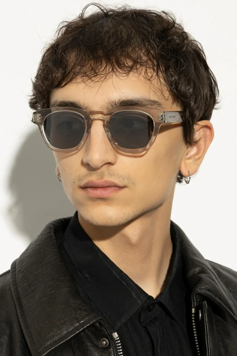 Saint Laurent SZARY Okulary przeciwsłoneczne `SL 746`