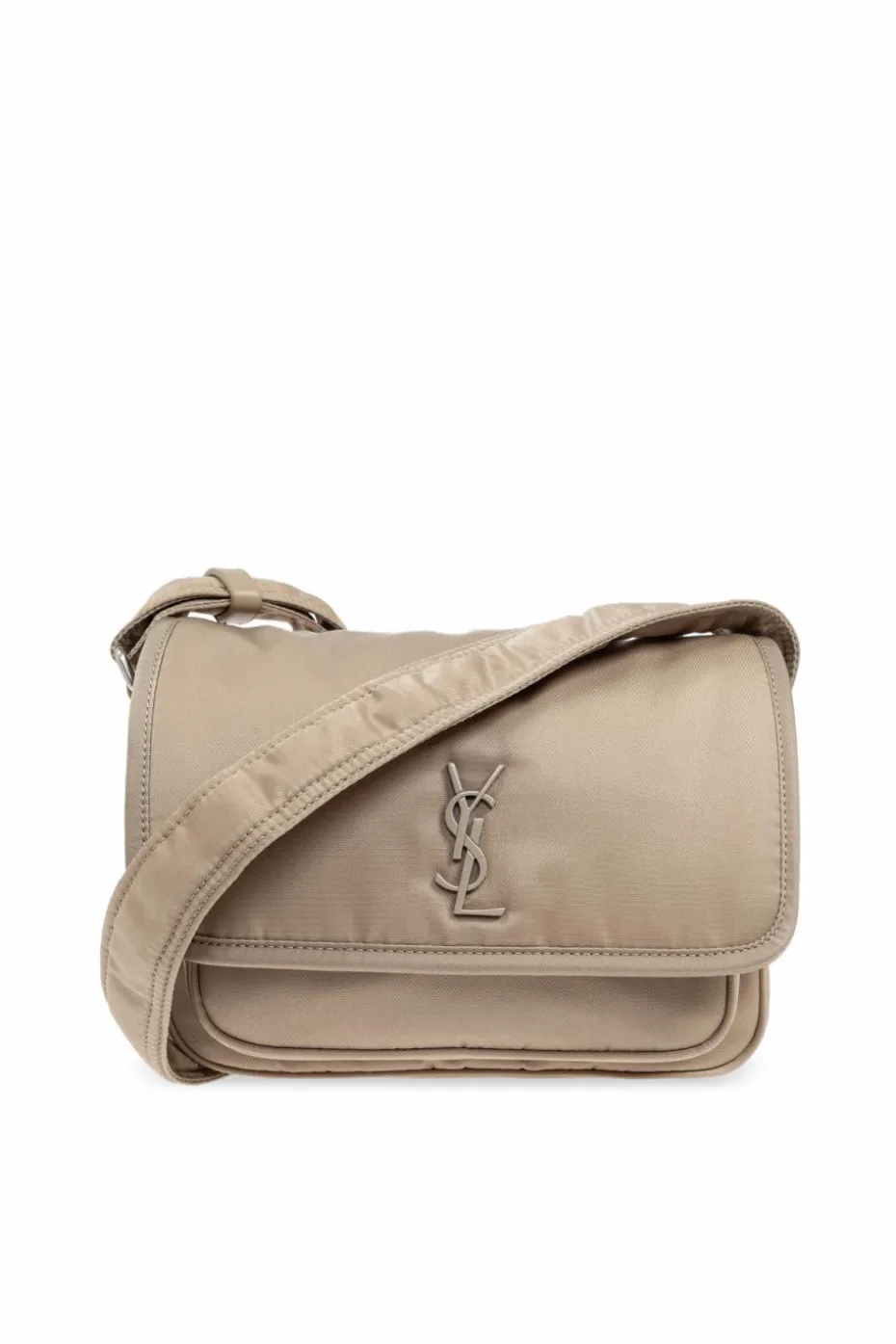 Saint Laurent SZARY Torba na ramię `Niki`