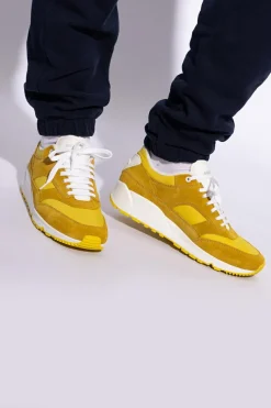 Saint Laurent ŻÓŁTY Buty sportowe z logo