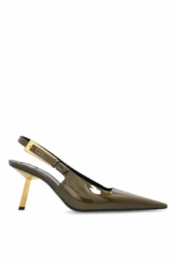 Saint Laurent ZIELONY Buty na obcasie `Lee`