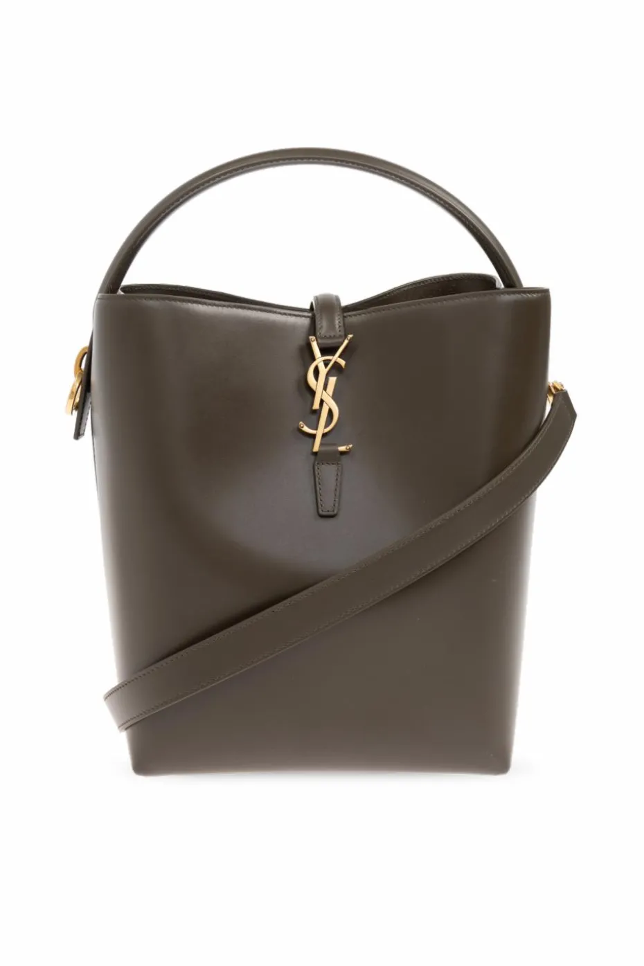 Saint Laurent ZIELONY Torba ‘Le 37’ typu ‘bucket’