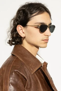 Saint Laurent ZŁOTY Okulary przeciwsłoneczne `SL 831 VESPER`