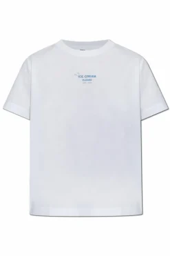 Samsøe Samsøe BIAŁY T-shirt `Sacamino`