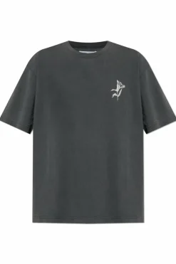 Samsøe Samsøe SZARY T-shirt `Salilium`