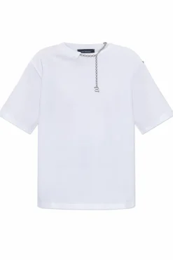 Sportmax BIAŁY T-shirt `Oblato`