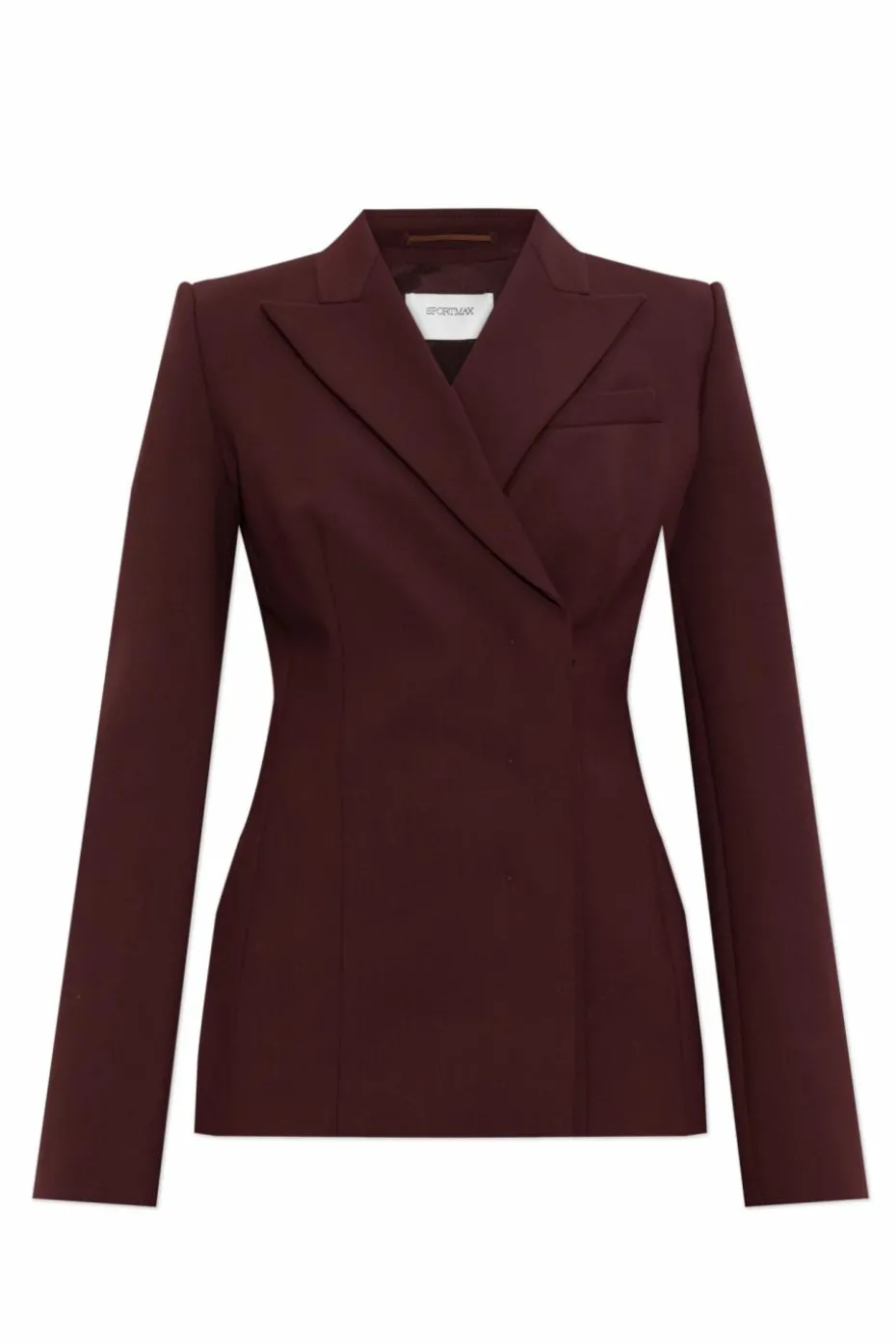 Sportmax BORDO Dwurzędowa marynarka ‘Cocco’