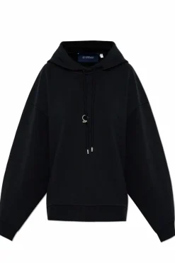 Sportmax CZARNY Bluza z kapturem