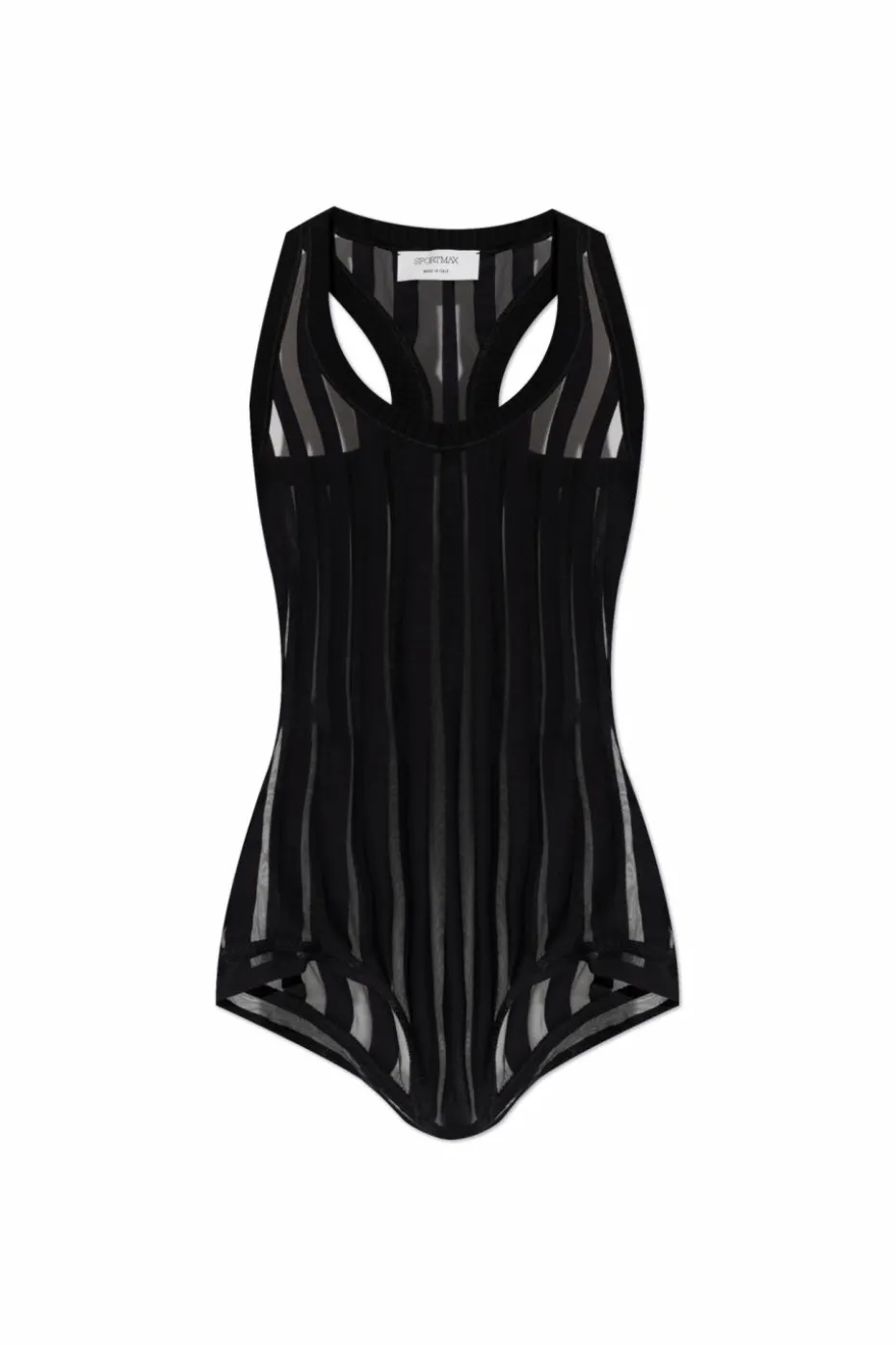 Sportmax CZARNY Body `Edam`